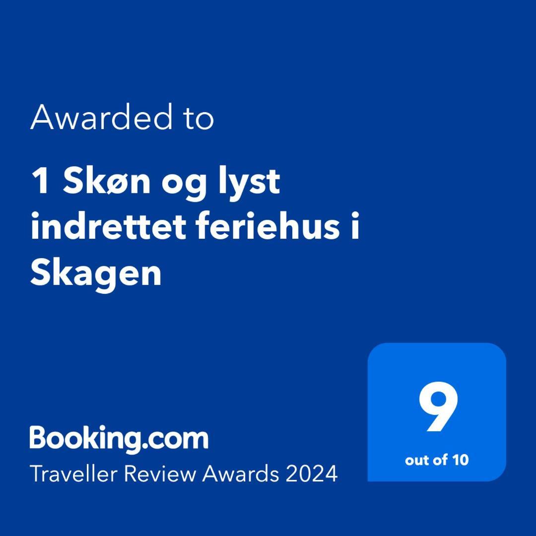 1 Skon Og Lyst Indrettet Feriehus I 斯卡恩 外观 照片